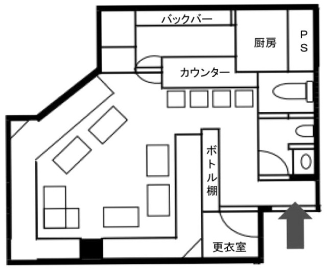 日光ビルA 間取り図