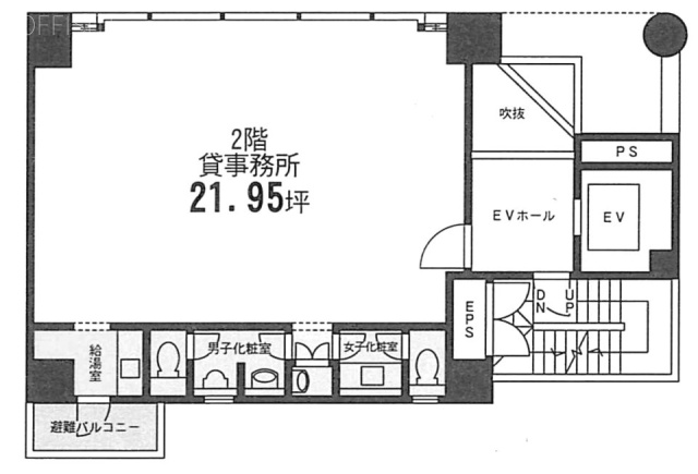 アド京橋ビル2F 間取り図