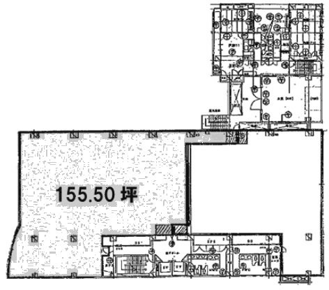 青山(セイザン)ビル3F 間取り図