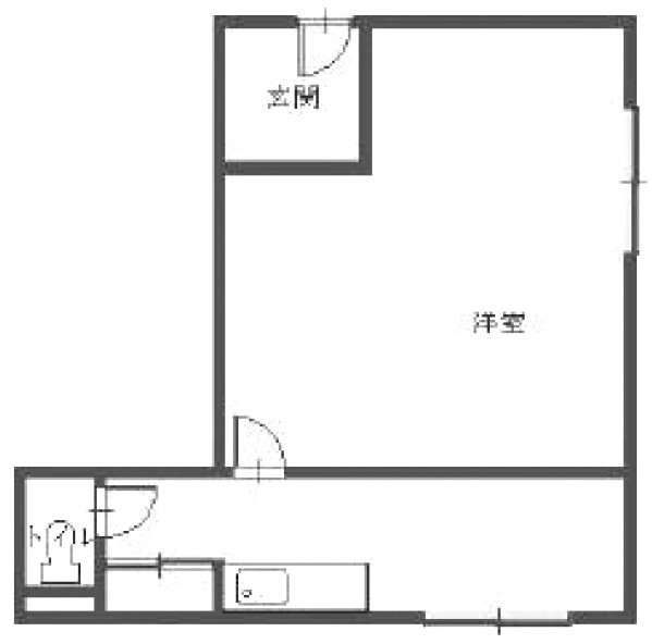 山田ビル1F 間取り図