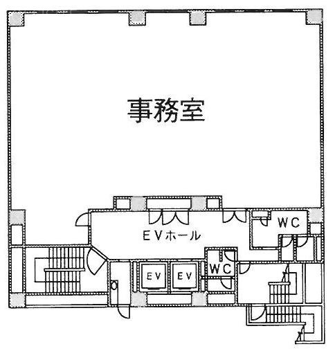 新宿EAST COURT9F 間取り図