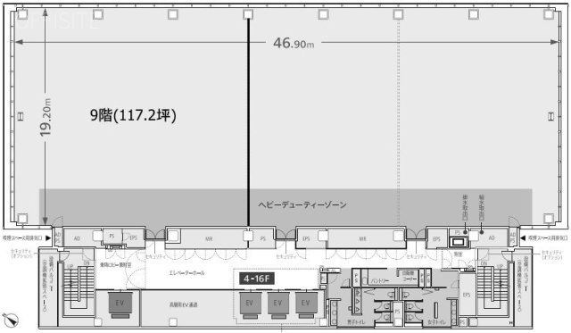 大崎ウィズタワーA 間取り図