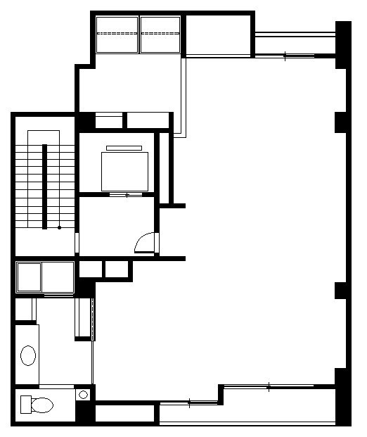 眞砂ビル5F 間取り図