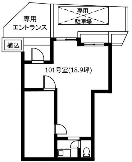 東急ドエルアルス宮崎台101 間取り図