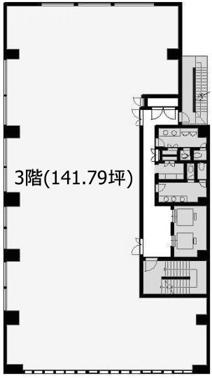 オザワビル3F 間取り図