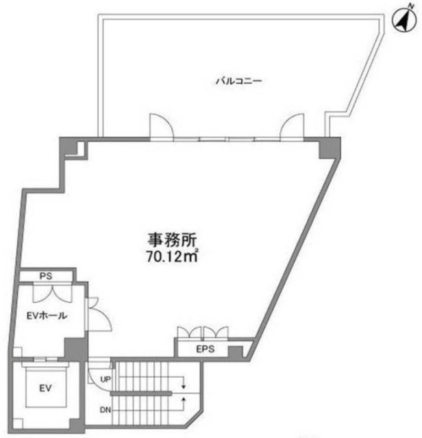 桜新町クリニックモール7F 間取り図