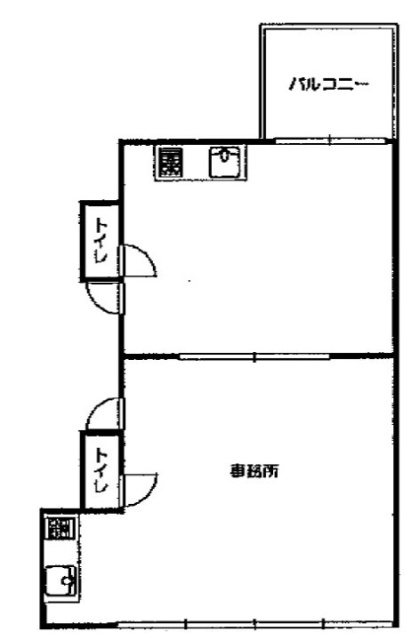 酒井第2ビル2F 間取り図