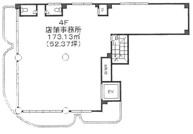 クーラビル4F 間取り図