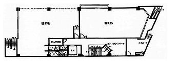 目白カルチャービルB1F 間取り図