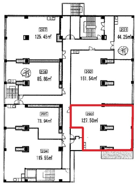 高円寺ビル203 間取り図