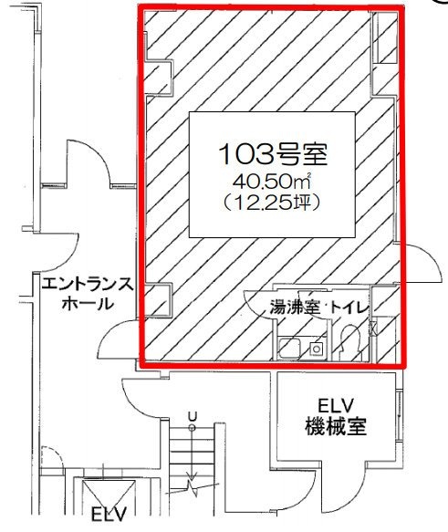 東光ビル103 間取り図