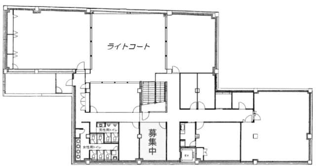 伊万里南青山ビルB1F 間取り図
