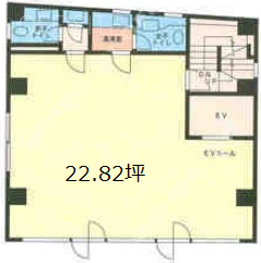 タイムビル23F 間取り図