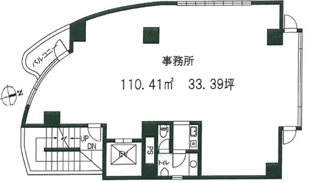 ルート南大井マスタービル第22F 間取り図