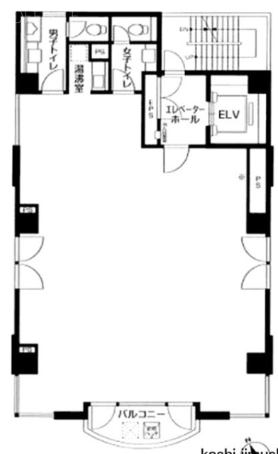 アセンド新橋ビル7F 間取り図