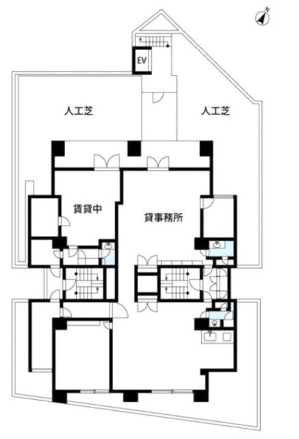 オリエント赤坂モートサイドB 間取り図