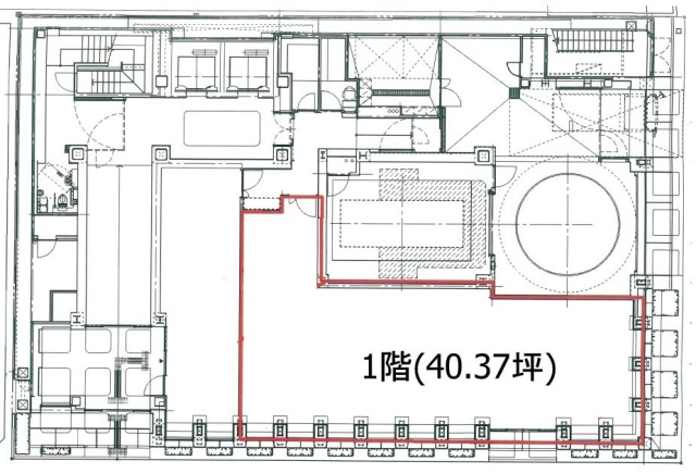 池袋第一生命ビル1F 間取り図