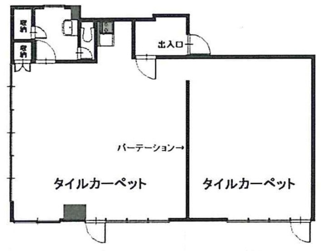 GHビルB 間取り図