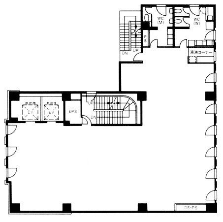 豊ビル7F 間取り図