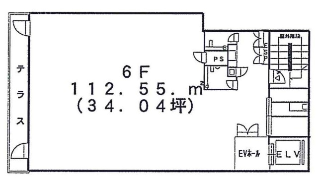 第2タストンビル6F 間取り図