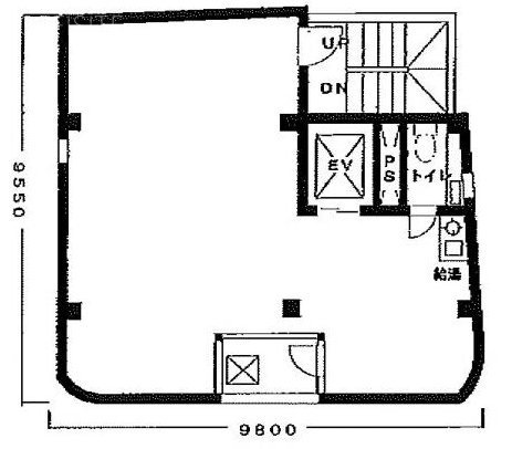 アクセス御茶ノ水2F 間取り図