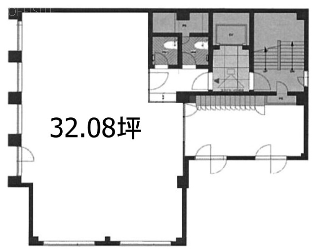 笠松千代田ビル401 間取り図