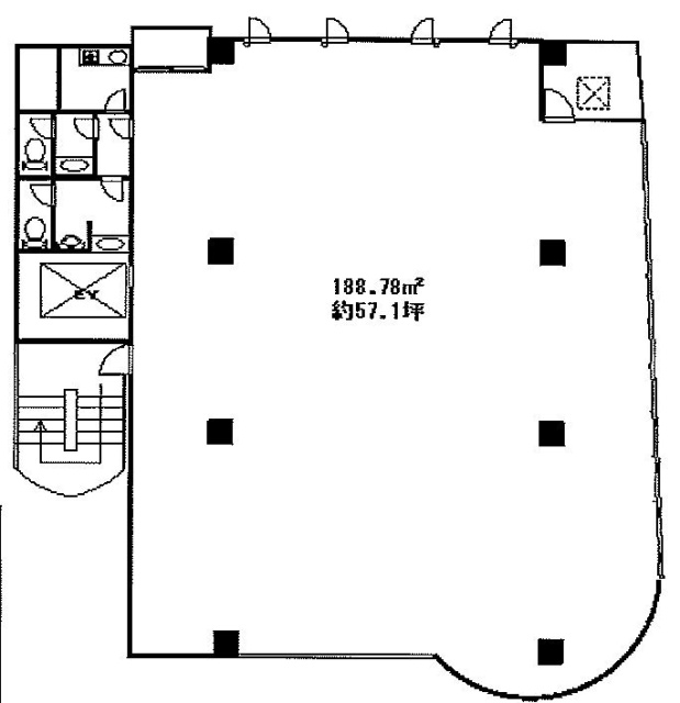 高田ビル2F 間取り図