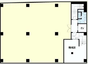 赤坂HMビルB1F 間取り図