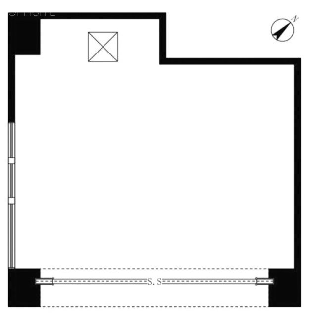 クリスタルスクエア銀座Ⅰビル1F 間取り図