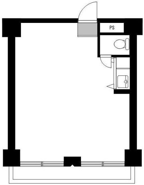 ドッケン代官山ハイツ403 間取り図