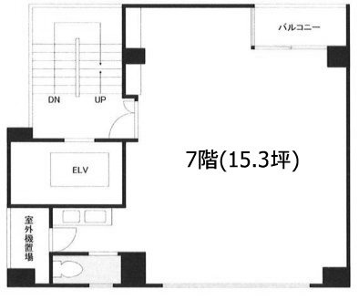 坂本ビル7F 間取り図