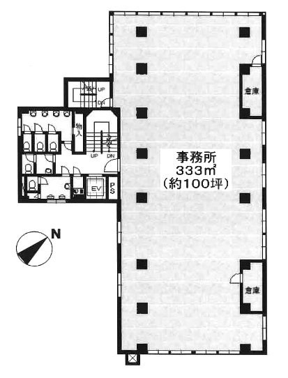 第一税経ビル3F 間取り図