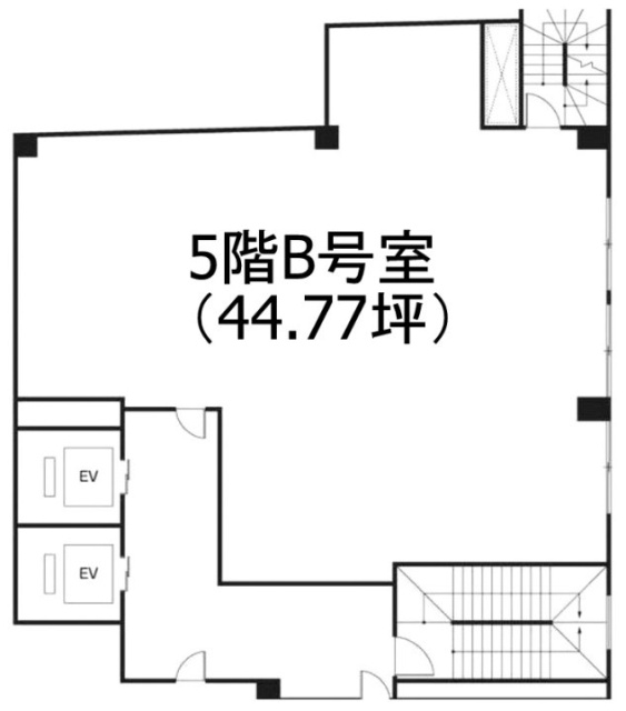 東栄ビルB 間取り図