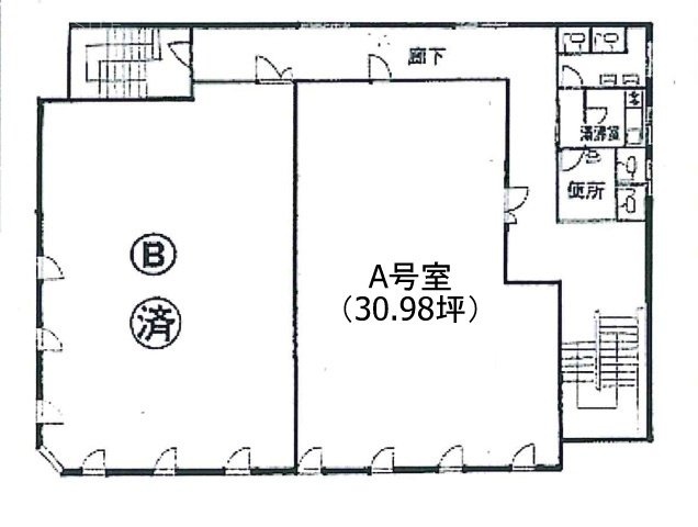 第1スゴービルA 間取り図