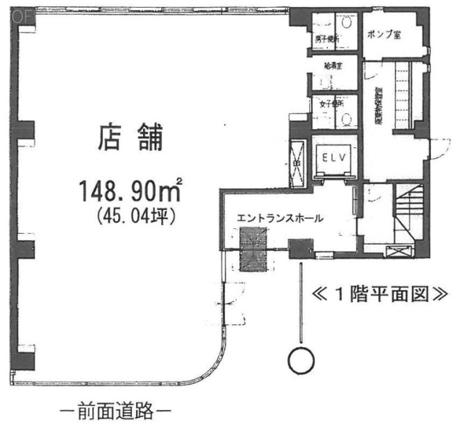 U-biz大森1F 間取り図