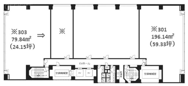 ICON関内303 間取り図