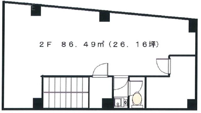 HT神宮前ビル2F 間取り図