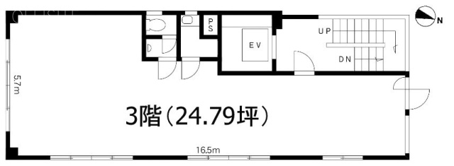 榎本ビル3F 間取り図