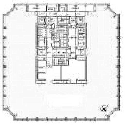 愛宕グリーンヒルズMORIタワー5F 間取り図