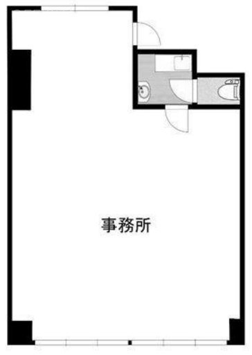 東カングランドマンション池袋キャッスル201 間取り図