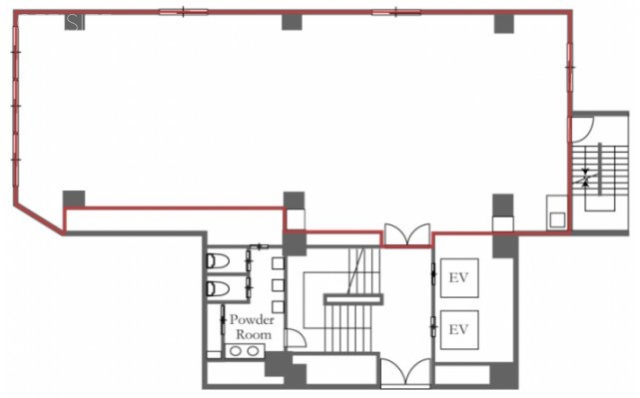 KN代官山7F 間取り図