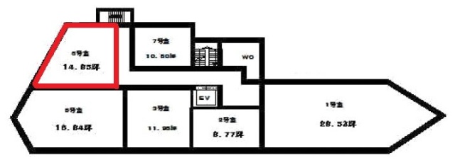 第1下川ビル206 間取り図