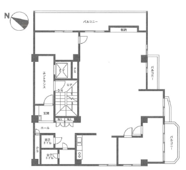 ポルトポヌール402 間取り図