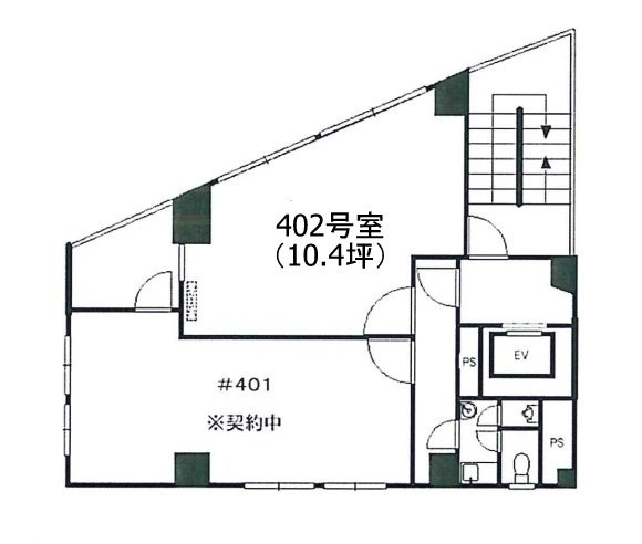 大和APビル402 間取り図