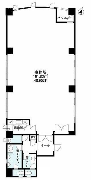 JPビル3F 間取り図