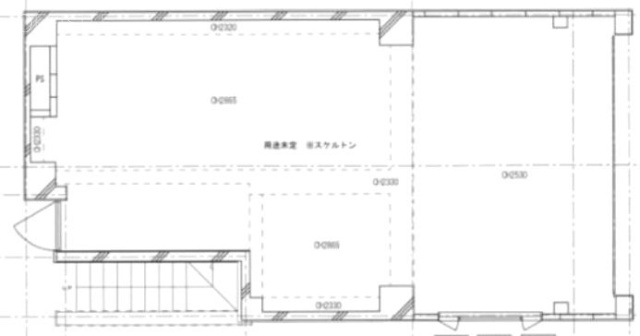 谷口ビル1F 間取り図