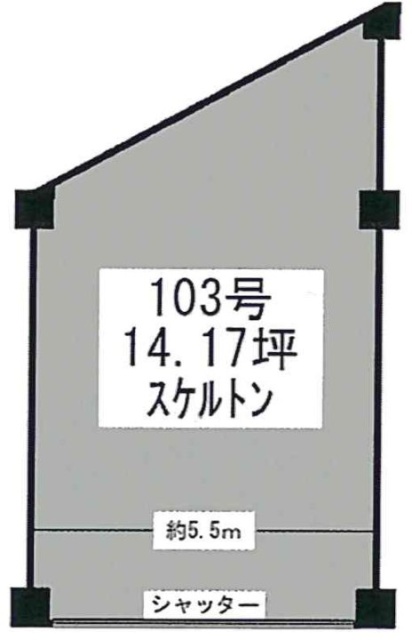小黒ビル103 間取り図