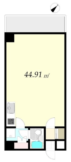 ビラカーサ五番町209 間取り図