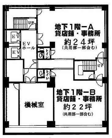 城北自動車会館ビルA 間取り図