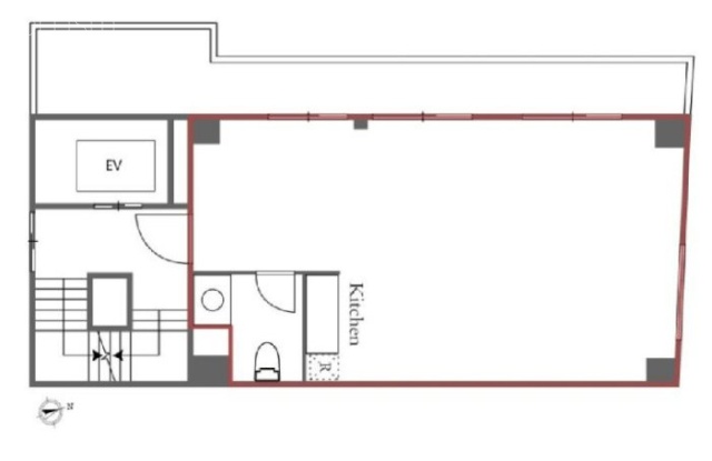 松源ビル6F 間取り図